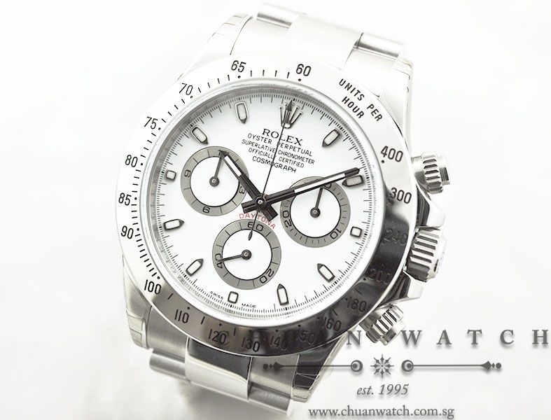 Rolex Cosmograph Daytona 116520 White - Discontinued - Image 2