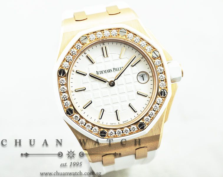 Audemars Piguet Ladies Royal Oak Offshore Quartz 37mm 67540OK - Image 3