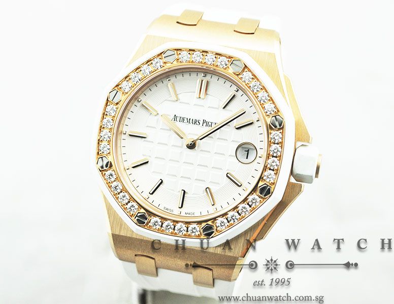 Audemars Piguet Ladies Royal Oak Offshore Quartz 37mm 67540OK - Image 2