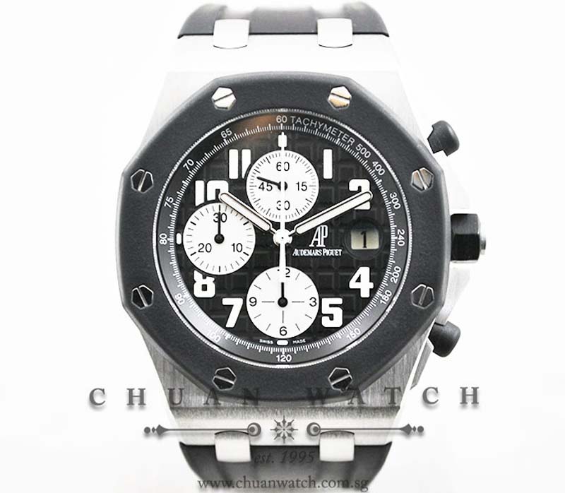 Audemars Piguet Royal Oak Offshore Rubber Clad Black 25940SK - Discontinued