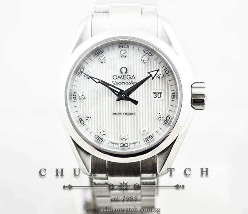 Omega Ladies Seamaster Aqua Terra 150M Quartz 30mm 231.10.30.60.55.001