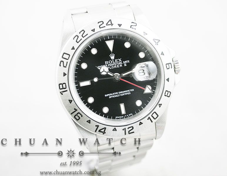 Rolex Explorer II 16570 Tritium Black - Discontinued - Image 3