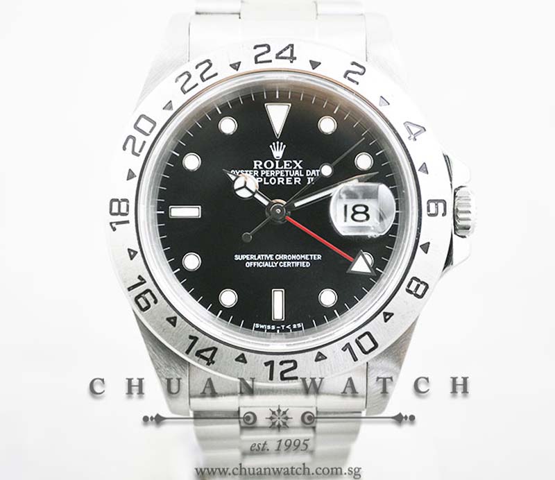 Rolex Explorer II 16570 Tritium Black - Discontinued