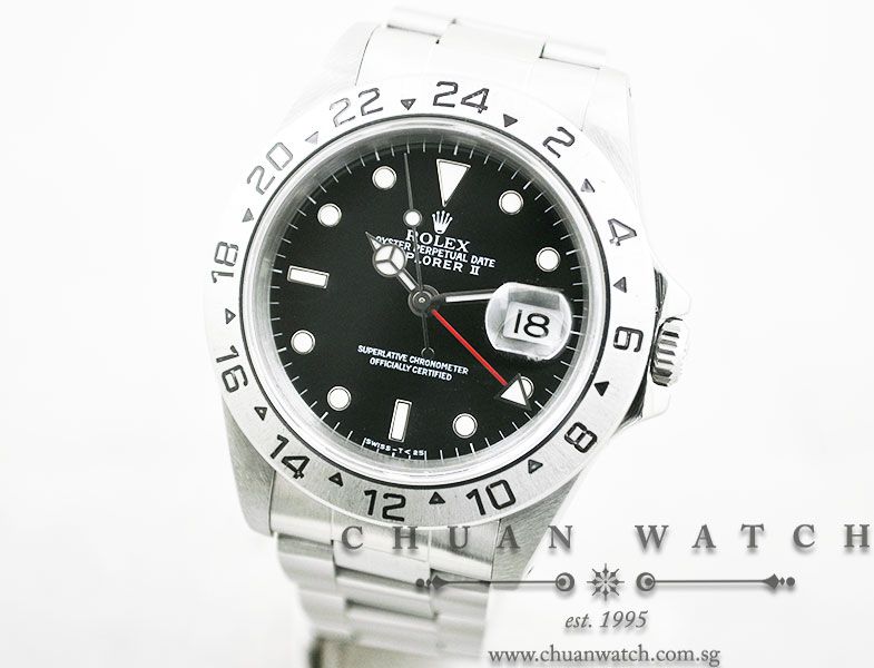 Rolex Explorer II 16570 Tritium Black - Discontinued - Image 2