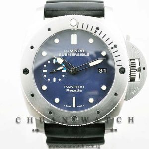 Panerai Luminor Submersible 3-Days Titanio Regatta GMT Pam 371 N - Limited Edition of 500 Pieces Only
