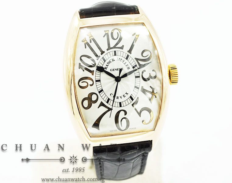 Franck Muller Cintree Curvex XL Relief Rose Gold 8880 SC - Image 3