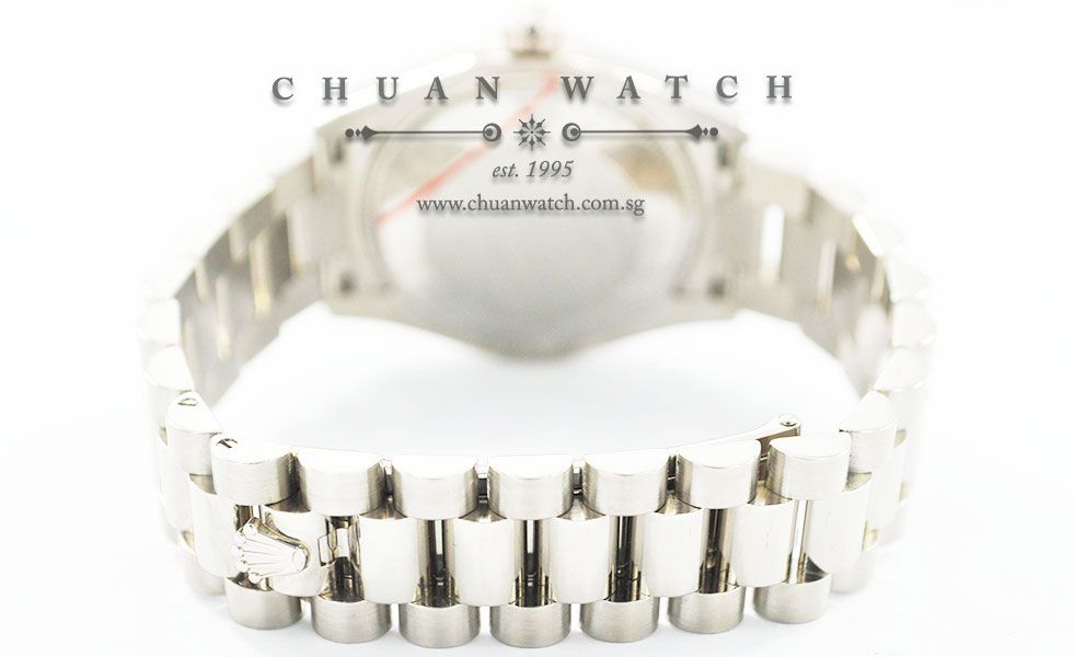 Rolex Boys DateJust President 31mm 178279 Silver Sunburst Diamonds - Image 4