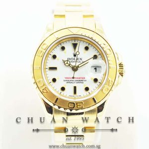 Rolex Ladies Yacht-Master 29mm 69628 White Onyx - Discontinued