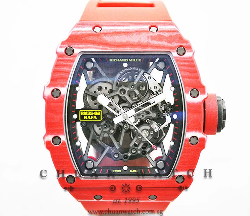 Richard Mille RM35-02 Rafael Nadal Red Quartz-TPT