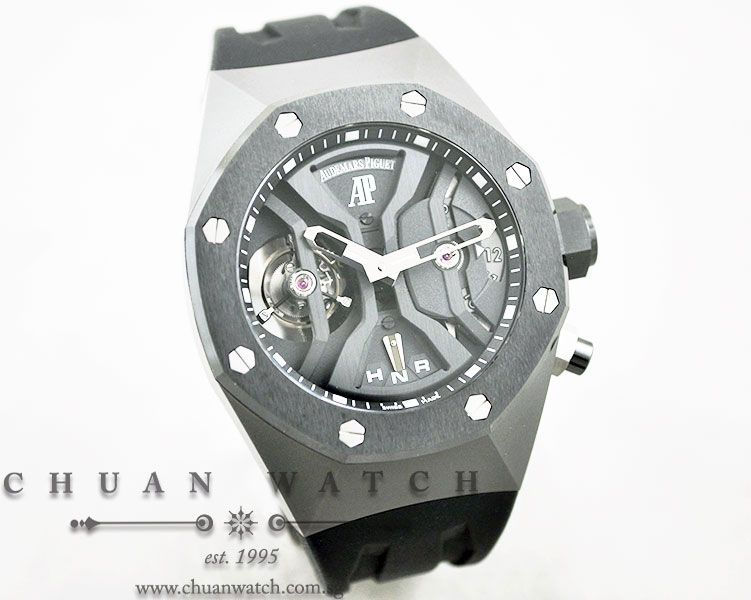 Audemars Piguet Royal Oak Black Concept GMT Tourbillon 44mm 26560IO - Image 3