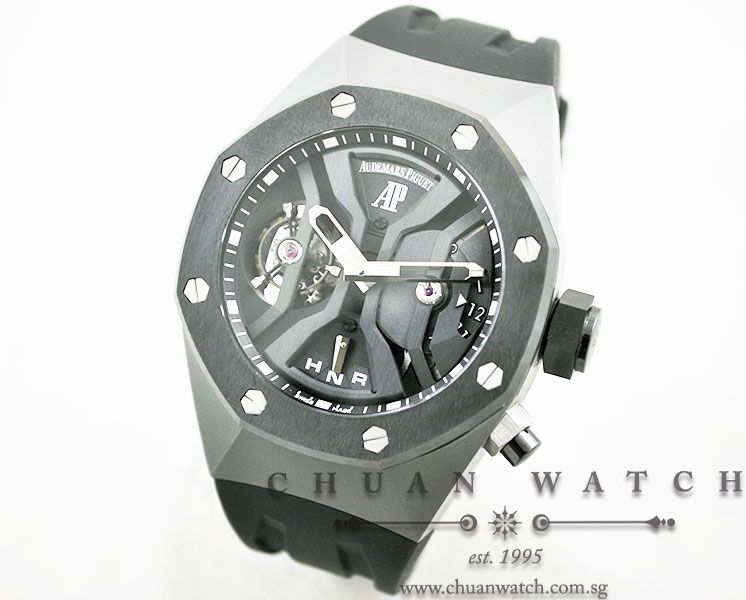 Audemars Piguet Royal Oak Black Concept GMT Tourbillon 44mm 26560IO - Image 2