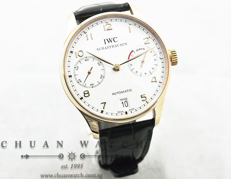 IWC Portuguese 7-Days IW500113 - Image 3