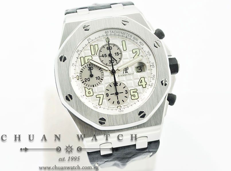 Audemars Piguet Royal Oak Offshore White Themes 42mm 26020ST - Discontinued - Image 3