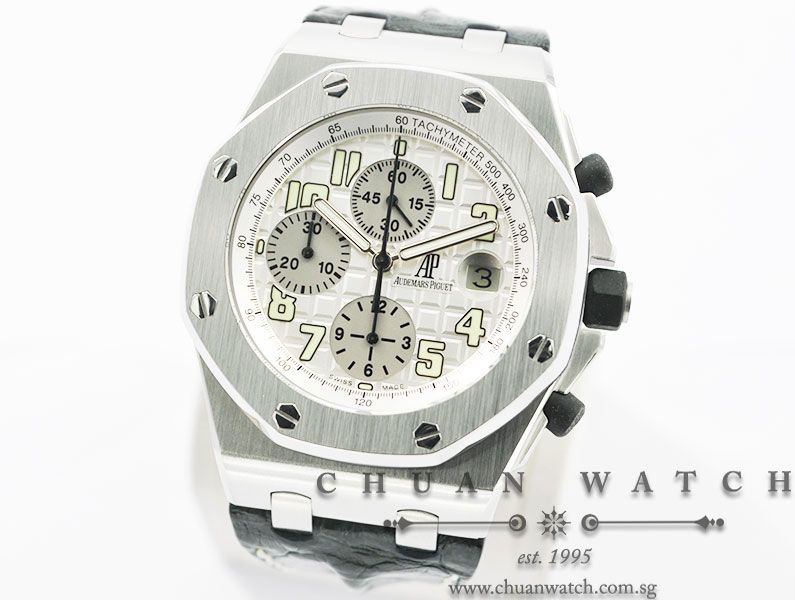 Audemars Piguet Royal Oak Offshore White Themes 42mm 26020ST - Discontinued - Image 2
