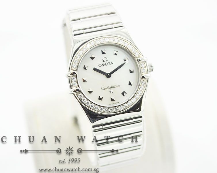 Omega Ladies Mini Constellation Quartz 25mm 1475.71.00 - Discontinued - Image 3