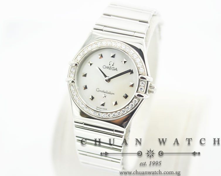 Omega Ladies Mini Constellation Quartz 25mm 1475.71.00 - Discontinued - Image 2