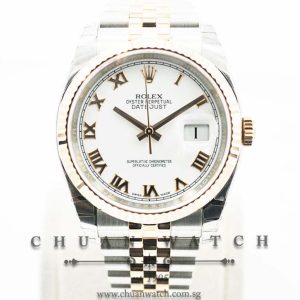 Rolex Gents DateJust 36mm 116231 White Roman