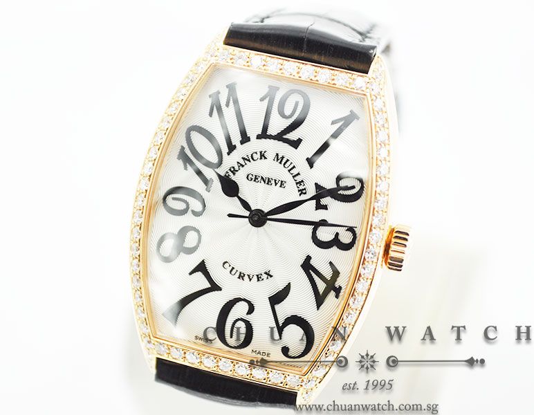 Franck Muller Cintree Curvex Midsize Rose Gold Diamonds 5851 M SC D 1R - Image 2