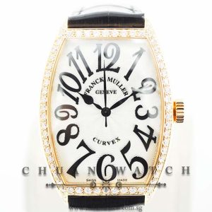 Franck Muller Cintree Curvex Midsize Rose Gold Diamonds 5851 M SC D 1R