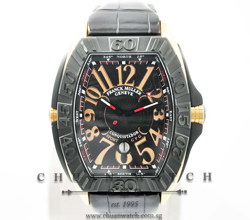 Franck Muller Conquistador Grand Prix Rose Gold 9900 SC DT GPG