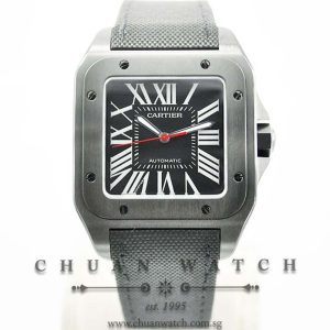 Cartier Santos 100 XL Carbon WSSA0006