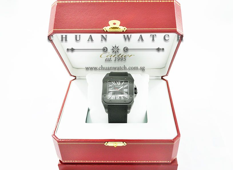 Cartier Santos 100 XL Carbon WSSA0006 - Image 5