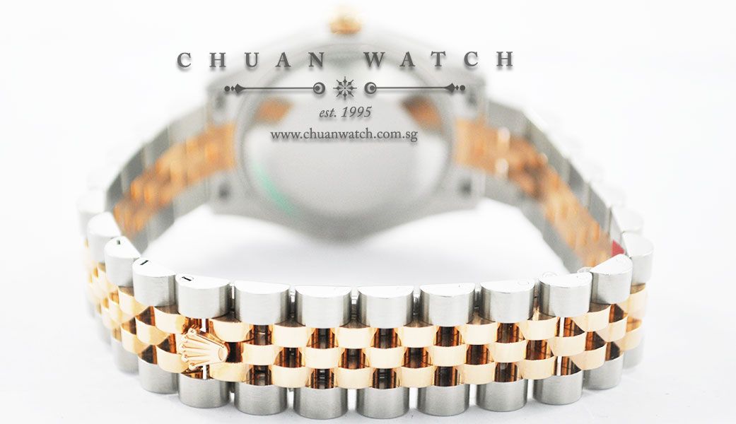Rolex Boys DateJust 31mm 178271 Pink Flowers Arabic 6 - Image 4
