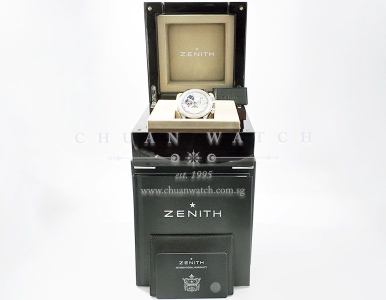 Zenith El Primero Chronomaster Open Grande Date MoonPhase 45mm 03.2160.4047/01.C713 - Image 5