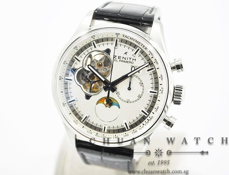 Zenith El Primero Chronomaster Open Grande Date MoonPhase 45mm 03.2160.4047/01.C713 - Image 2