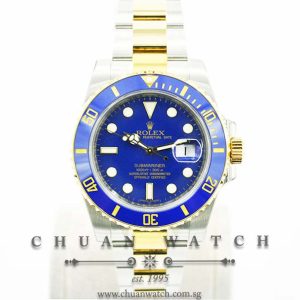 Rolex Submariner 116613LB Matte Blue - Discontinued Dial