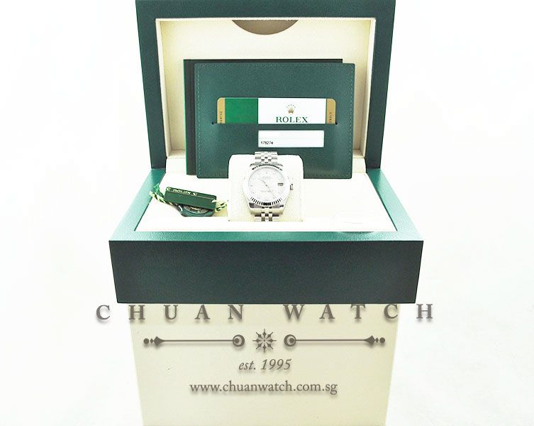 Rolex Boys DateJust 31mm 178274 Pink MOP Diamonds - Image 5