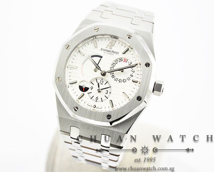 Audemars Piguet Royal Oak Dual Time 39mm 26120ST Silver - Discontinued - Image 2