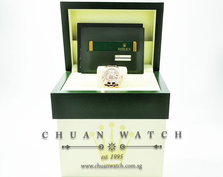 Rolex DateJust PearlMaster Rose Gold 34mm 81315 White MOP Roman VI 11BR Dream - Discontinued Dial - Image 5