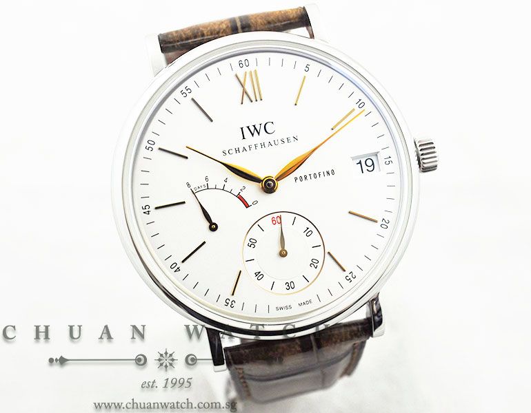 IWC Portofino Hand-Wound 8 Days 45mm IW510103 - Image 3