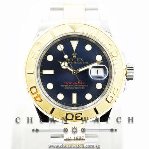 Rolex Gents Yacht-Master Two-Tone 40mm 16623 Blue Sunburst - Discontinued