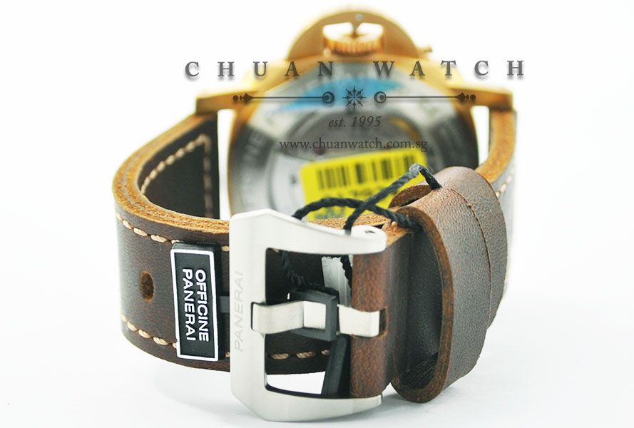 Panerai Luminor Submersible 1950 3-Days 47mm Pam 671 T Bronzo - Limited Edition of 1000 Pieces Only - Image 4