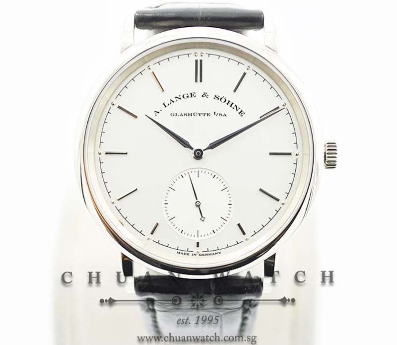 A.Lange & Sohne Saxonia 38.5mm White Gold 380.026