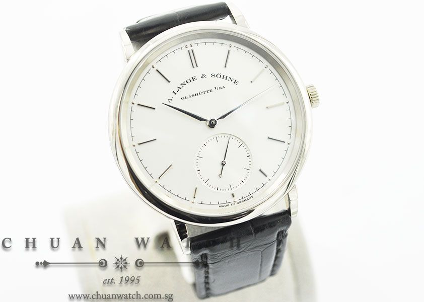 A.Lange & Sohne Saxonia 38.5mm White Gold 380.026 - Image 3