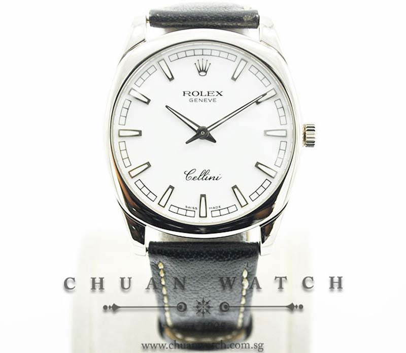 Rolex Cellini Danaos White Gold 38mm 4243/9 White Index - Discontinued