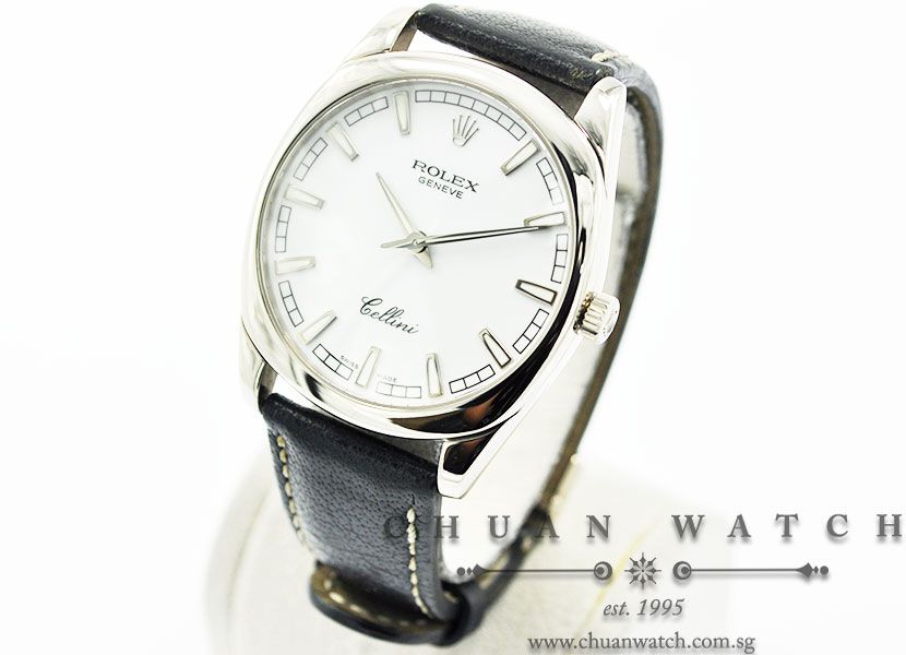 Rolex Cellini Danaos White Gold 38mm 4243/9 White Index - Discontinued - Image 2