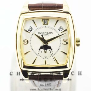 Patek Philippe Gondolo Annual Calendar MoonPhase Yellow Gold 5135J-001 - Discontinued