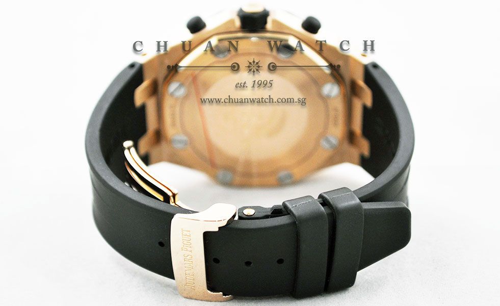 Audemars Piguet Royal Oak Offshore Rubber Clad Rose Gold 42mm 26178OK - Discontinued - Image 4