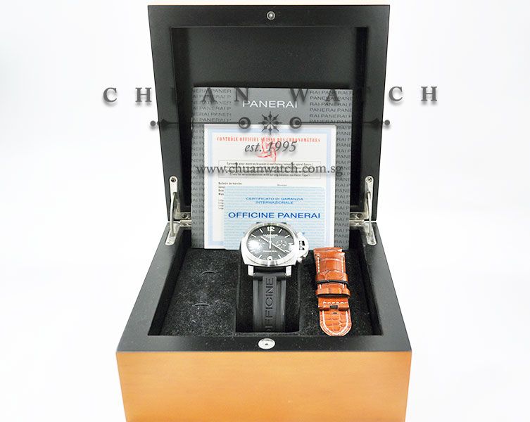 Panerai Luminor 1950 Flyback Chronograph Pam 361 N - Discontinued - Image 5