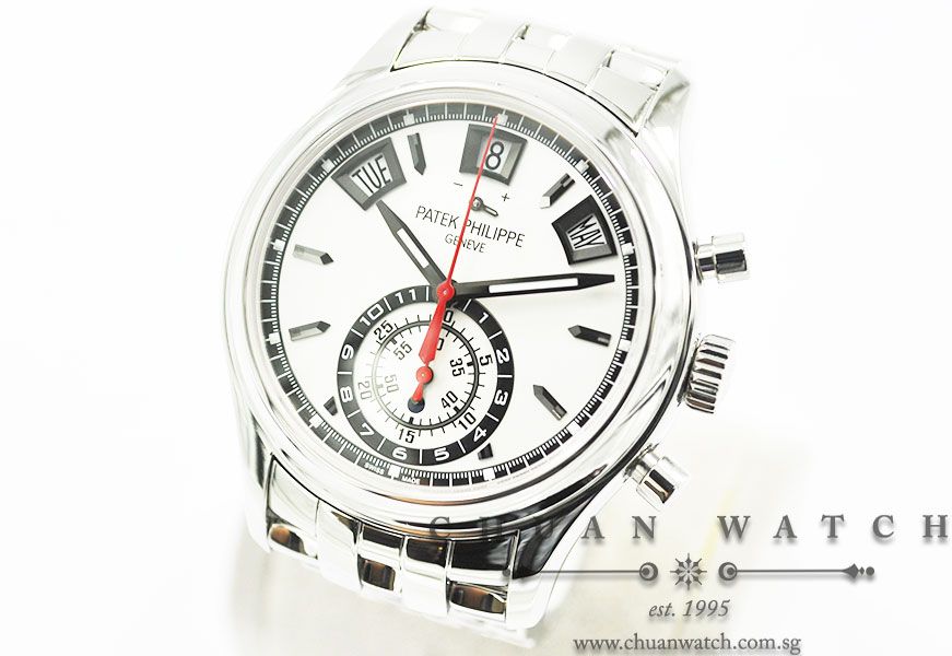 Patek Philippe Annual Calendar Flyback Chronograph Steel 40.5mm 5960/1A-001 - Discontinued - Image 2