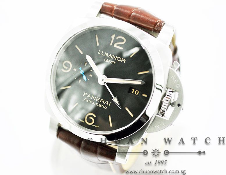 Panerai Luminor 1950 3-Days GMT 44mm Pam 1320 U - Image 2