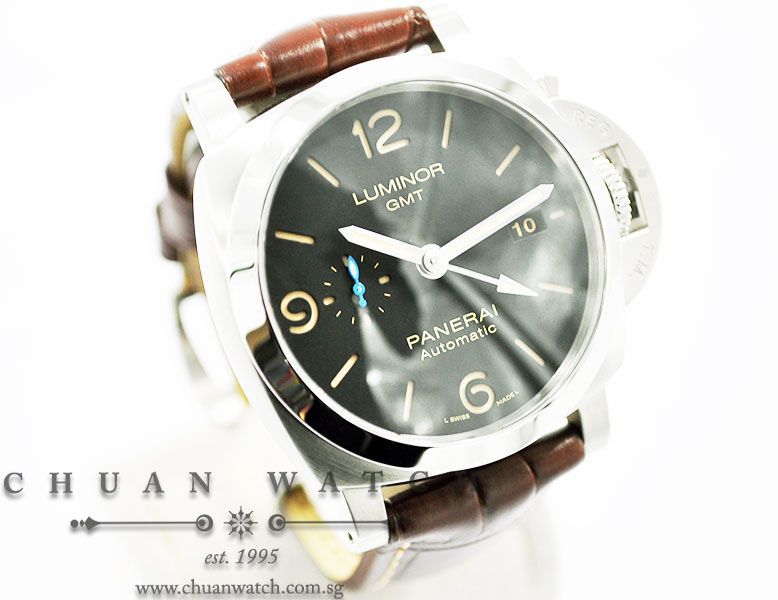 Panerai Luminor 1950 3-Days GMT 44mm Pam 1320 U - Image 3