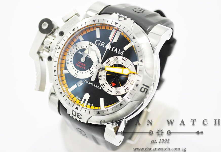 Graham Chronofighter Oversize Diver Turbo 47mm 20VES.B15A.K10S - Image 2