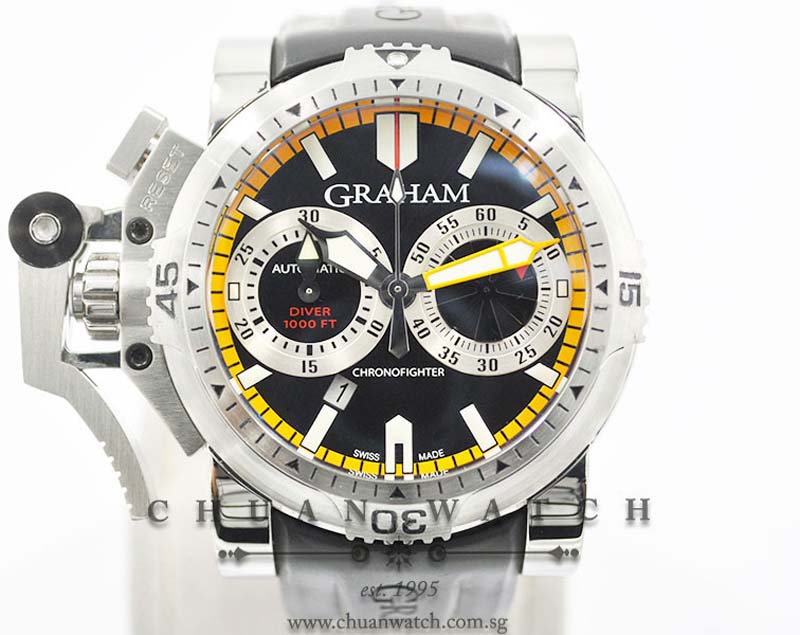 Graham Chronofighter Oversize Diver Turbo 47mm 20VES.B15A.K10S