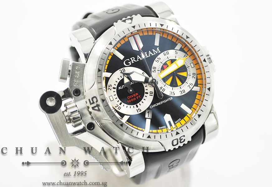 Graham Chronofighter Oversize Diver Turbo 47mm 20VES.B15A.K10S - Image 3