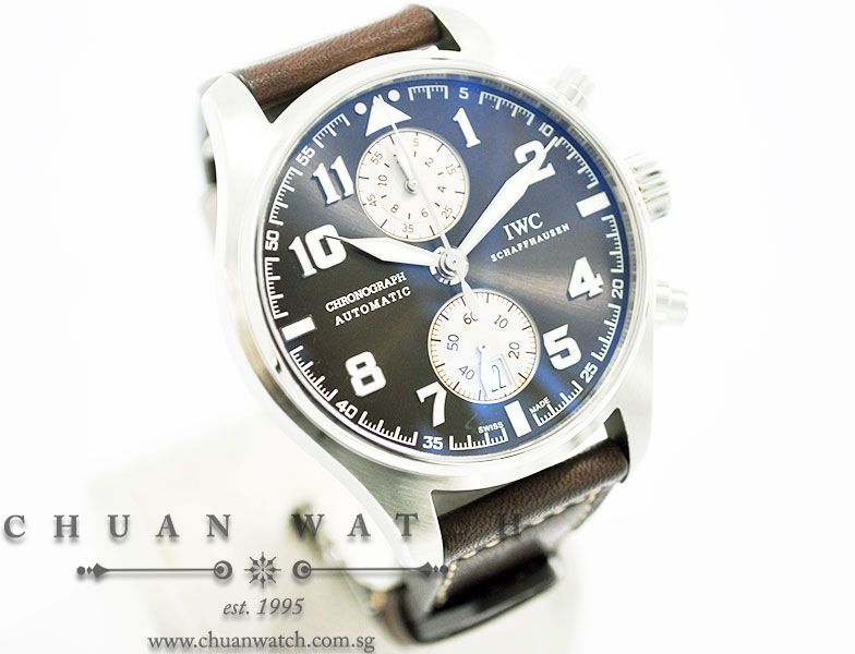 IWC Pilots Watch Flyback Chronograph Antoine de Saint Exupery 43mm IW387806 - Limited Edition of 1149 Pieces Only - Image 3